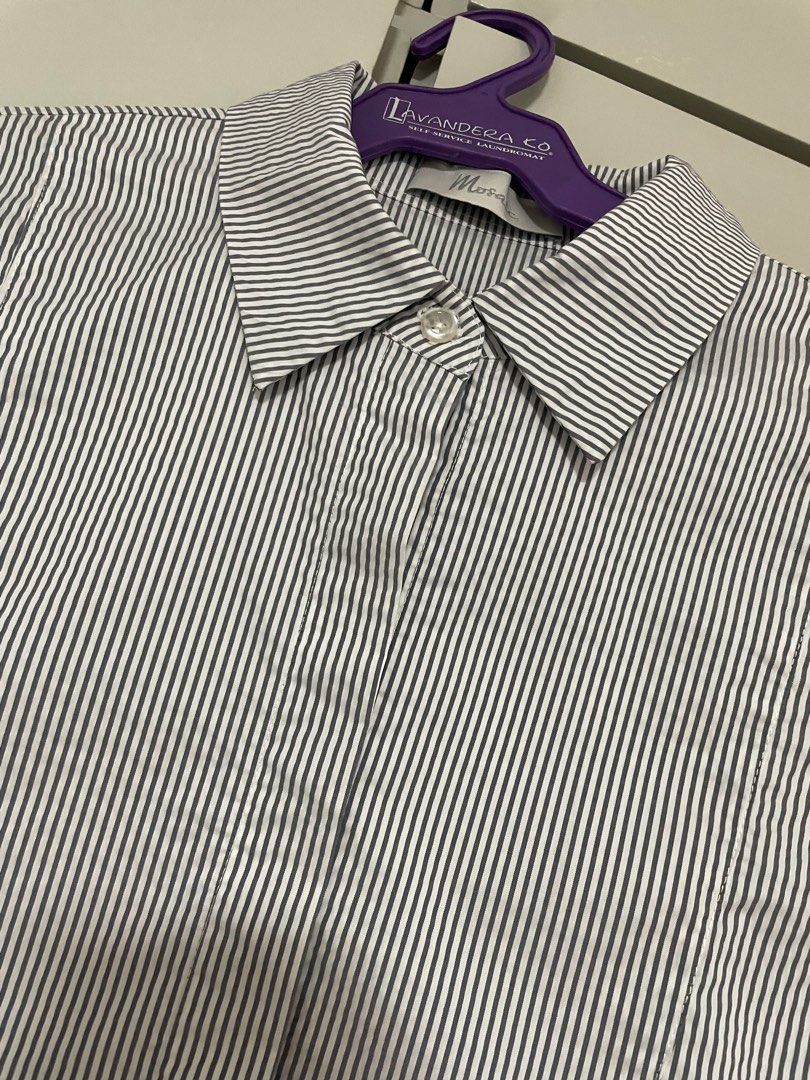 Authentic Mosaic Striped Dress (Category: Dresses) located in Quezon City. Submitted by mnl.declutter (Listing ID 1376523650, Image 3). Description: Authentic Mosaic Striped Dress •in great condition •worn twice only •has pockets •A-line dress Size guide •shoulder width ≈ 15.5 in •width ≈ 20 in •length ≈ 35.5 in DM for any questions or inquiries! 😊 MOP - Gcash SF - c/o buyer.