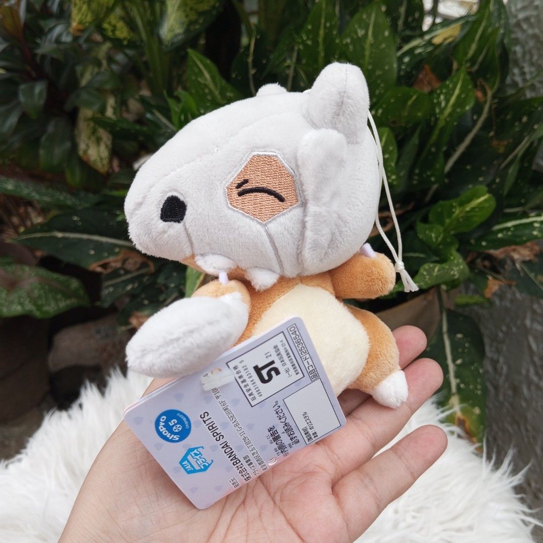 BANPRESTO Pokemon CUBONE 5 Inches Plush Charm, Hobbies & Toys, Toys ...