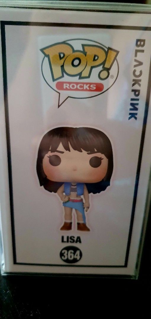 Blackpink Lisa Funko pop (Category: Designer & Blind Box Toys) located in Quezon City. Submitted by gingemeraldine (Listing ID 1376477166, Image 3). Description: Bnew with boss protector guaranteed no dents/ flaws RFS i have a set na 😊.