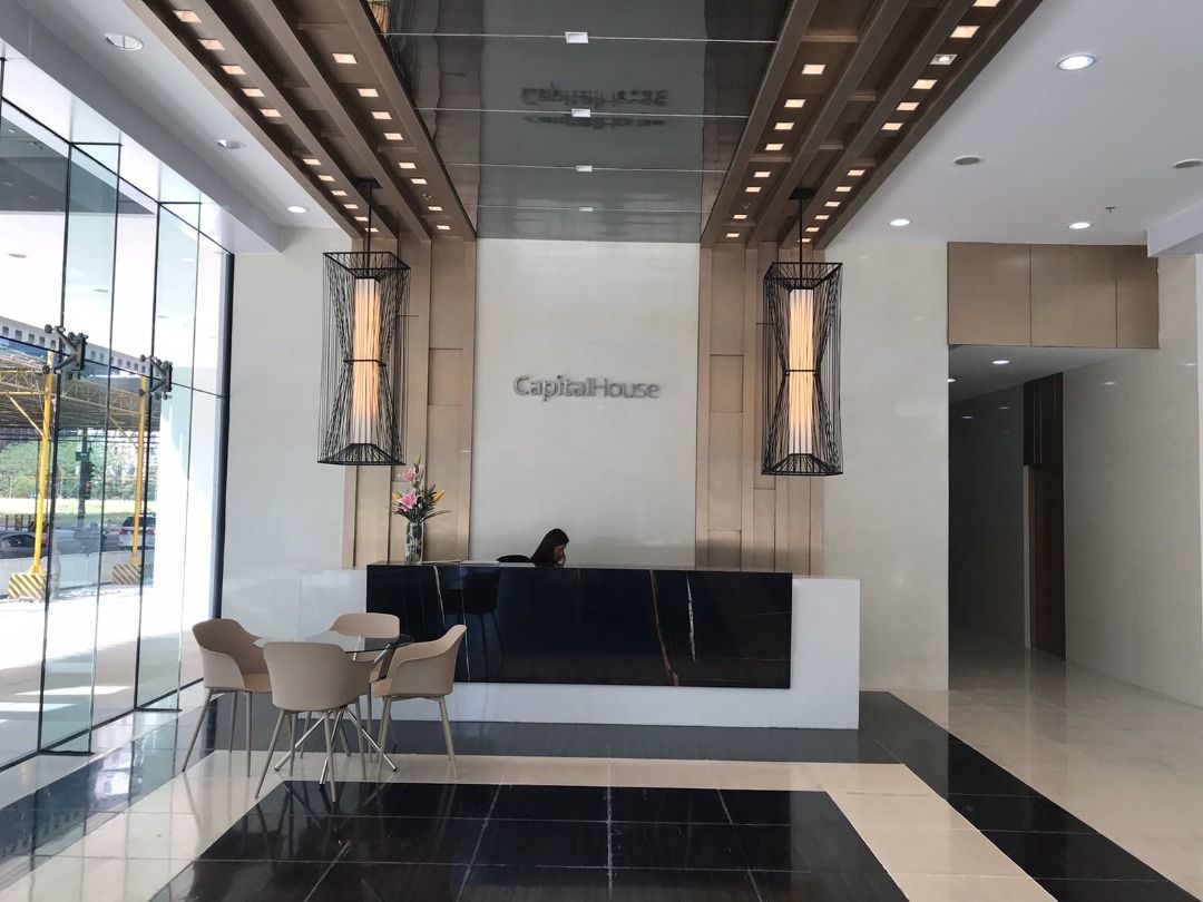 Brand New Bare Shell 105sq.m. Office Space in Capital House BGC For ...
