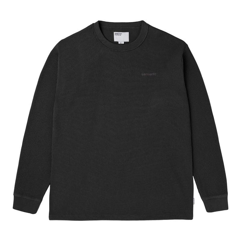 CARHARTT WIP L/S Rainer Waffle T-shirt, 他的時尚, 上衣與西裝