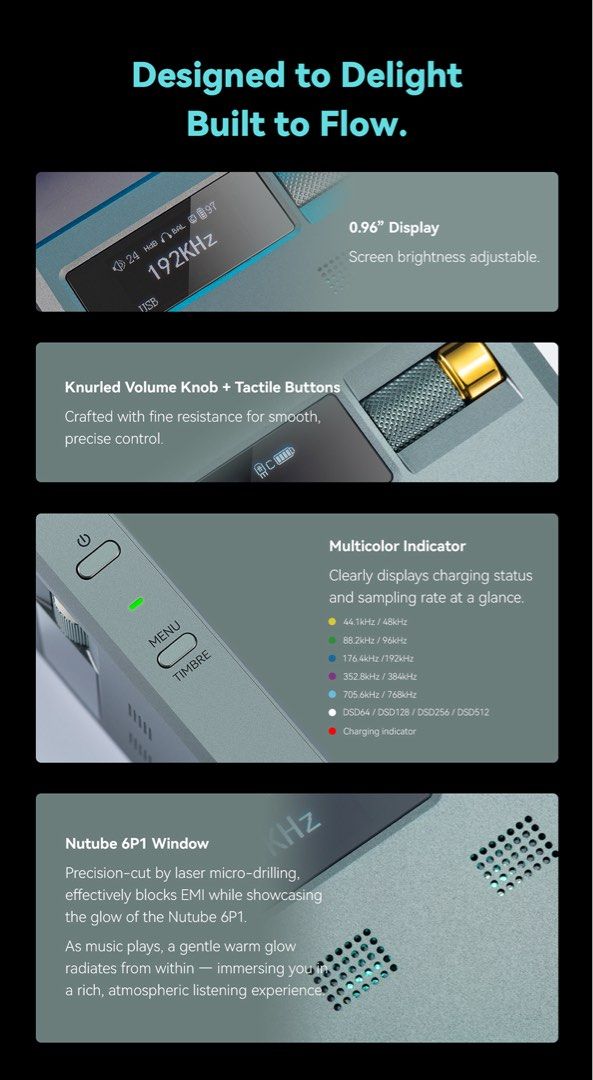 Cayin RU9 NuTube 6P1 Dac Amp Dongle62853059606274111