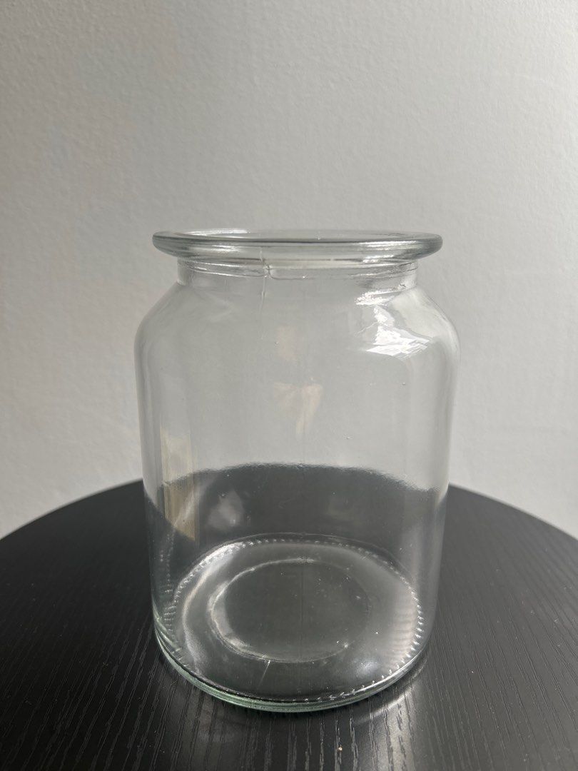 Clear Glass Jar
