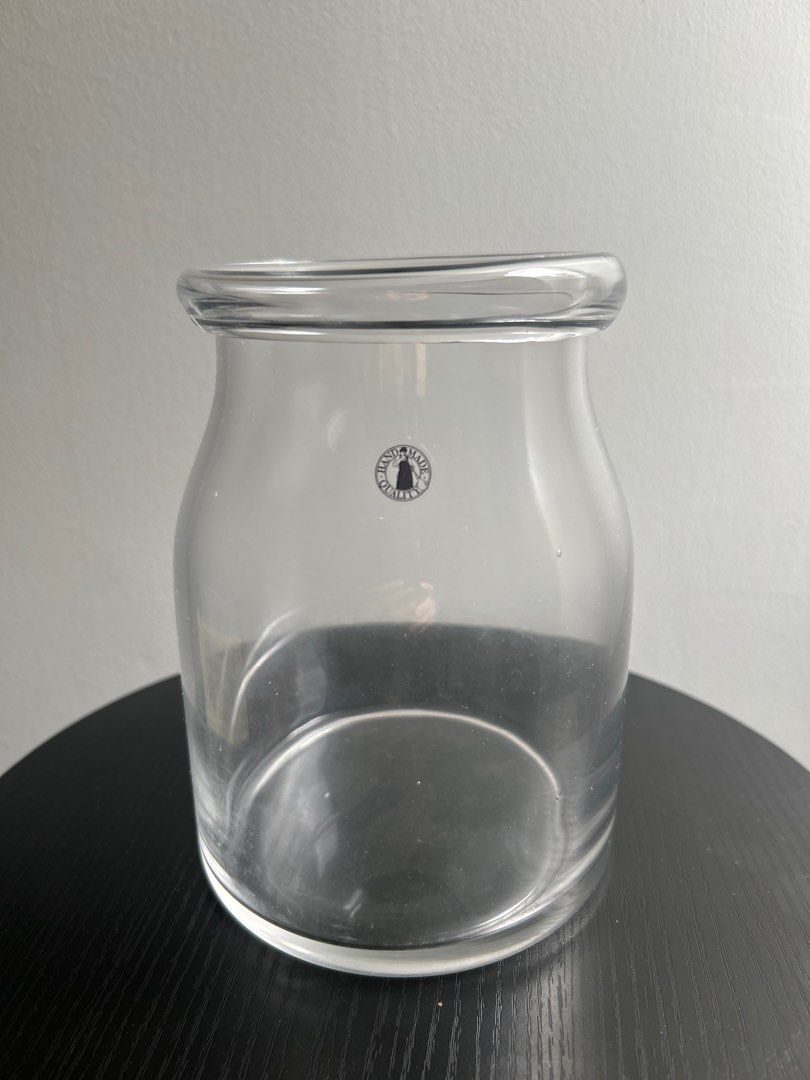Clear Glass Vase