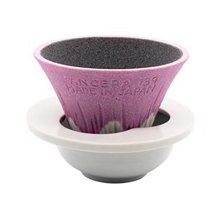 Cofil Fuji Ceramic Coffee Filter - Pink (Category: Coffee & Tea Tableware) located in Quezon City. Submitted by wanderlostshop (Listing ID 1376546473, Image 1). Description: Cofil Fuji Coffee Filter Dripper Brand New, package opened, this set is unused. Box and pamphlet included. Set Includes: Filter x 1, dedicated base x 1, saucer x 1 Material: Filter: Porous ceramic Dedicated base: Porcelain Country of Origin: Japan RFS: Selling for additional 