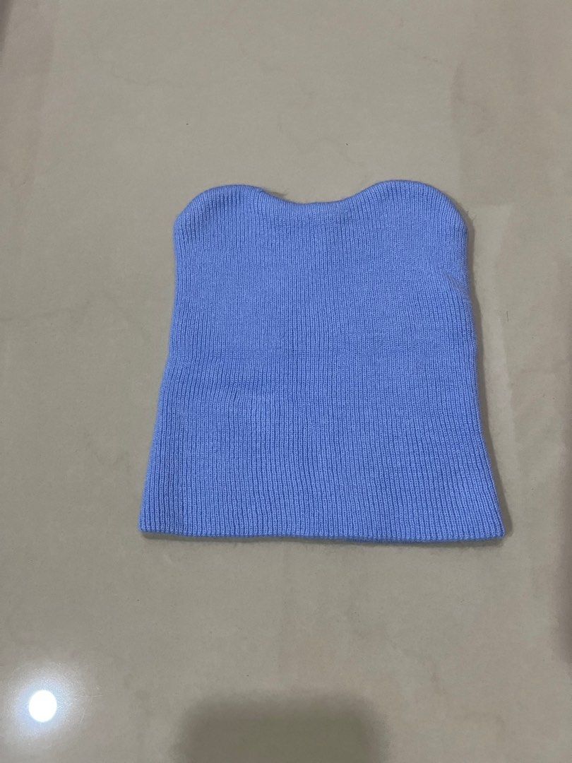 Cute Blue Bear Baby Hat (Include Free Delivery via Normal Mail) (Category: Babies & Kids Fashion) located in Singapore. Submitted by aziying (Listing ID 1376536772, Image 2). Description: -Stretchable, can be use up to 24 months old -Soft Cotton, knit -Cute bear design -WASH but NOT use.