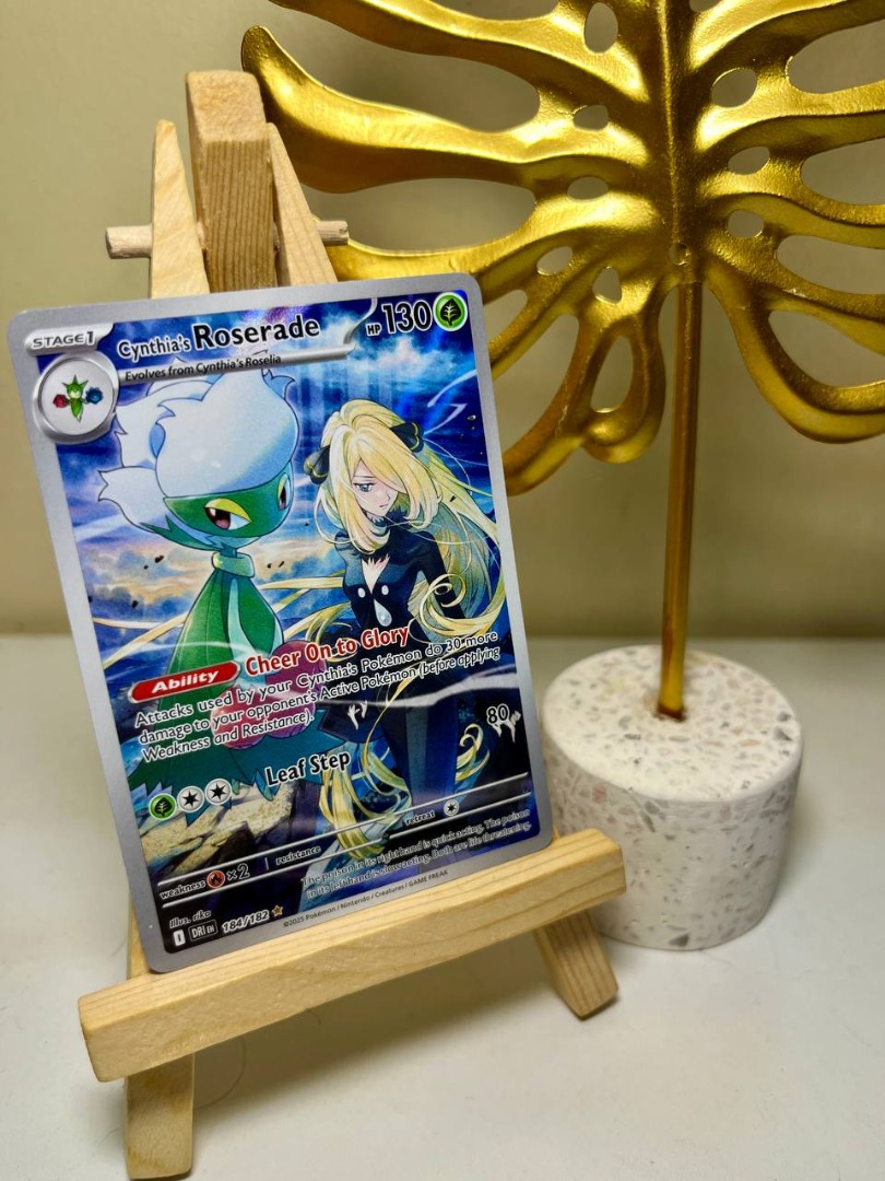 Cynthia's Roserade 184/182 | SV10: Destined Rivals | Pokemon Trading ...