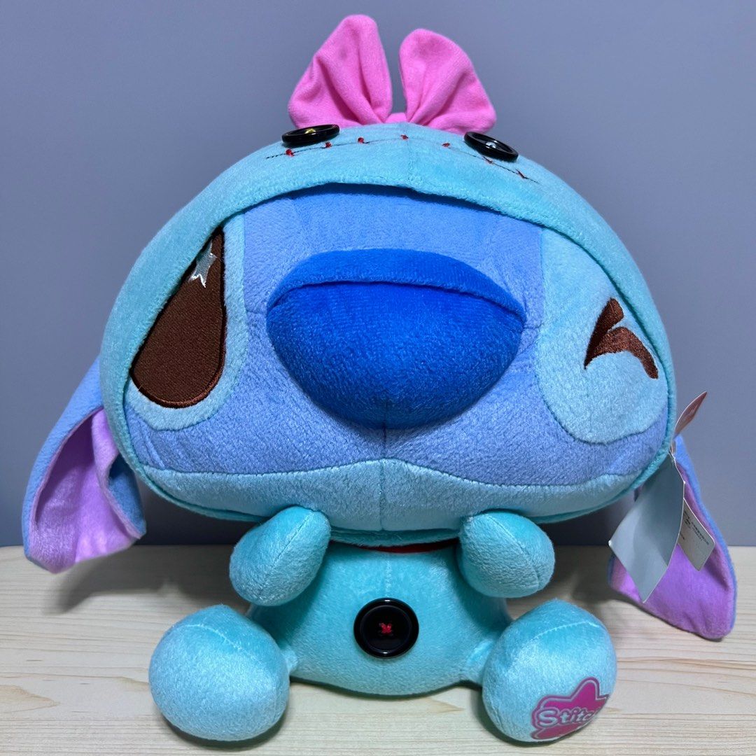 Disney Stitch in Scrump Costume 28cm - Php 950 (Category: Plushies & Soft Toys) located in Davao. Submitted by pandorastoybox (Listing ID 1376562745, Image 1). Description: Disney Stitch in Scrump Costume 28cm - Php 950.