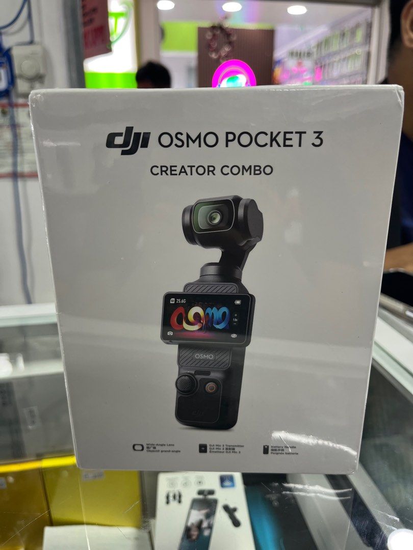 DJI POCKET 3 COMBO CREATOR (Category: Gimbals & Stabilizers ) located in Manila. Submitted by christinec65086 (Listing ID 1376531893, Image 1). Description: ✔️BRANDNEW 💥ONE YEAR WARRANTY Mode Of Payment : ➡️Ggives ➡️Gcash ➡️COP/COD ➡️Bank Transfer ➡️Credit Card / Debit Card(Straight Payment) Installment: ➡️Home Credit(BrandNew Only) ➡️ CREDIT CARD(Bdo/Bpi/Hsbc/China bank/Bank Of Commerce/Eastwest) Shipping thru : ➡️Lalamove (around metro manila)
