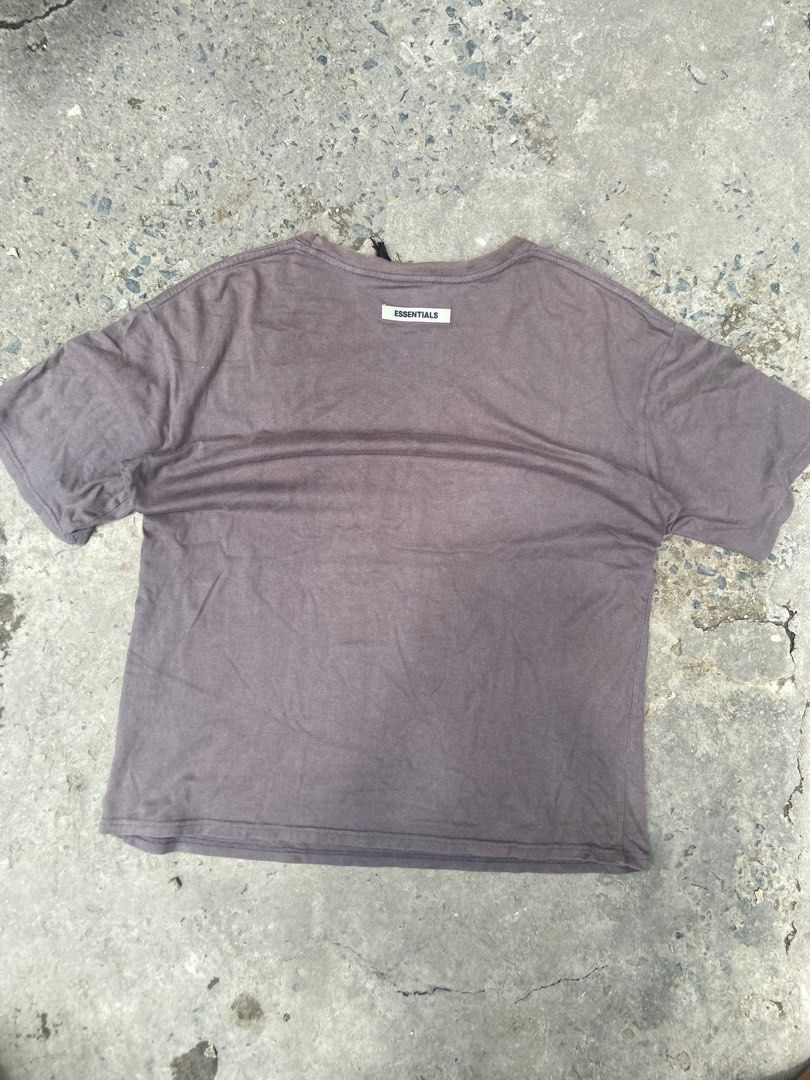 ESSENTIALS (Category: Tshirts & Polo Shirts ) located in Taguig. Submitted by clementthrift (Listing ID 1376426812, Image 3). Description: Width - 19 Length - 26 Tastas tag.