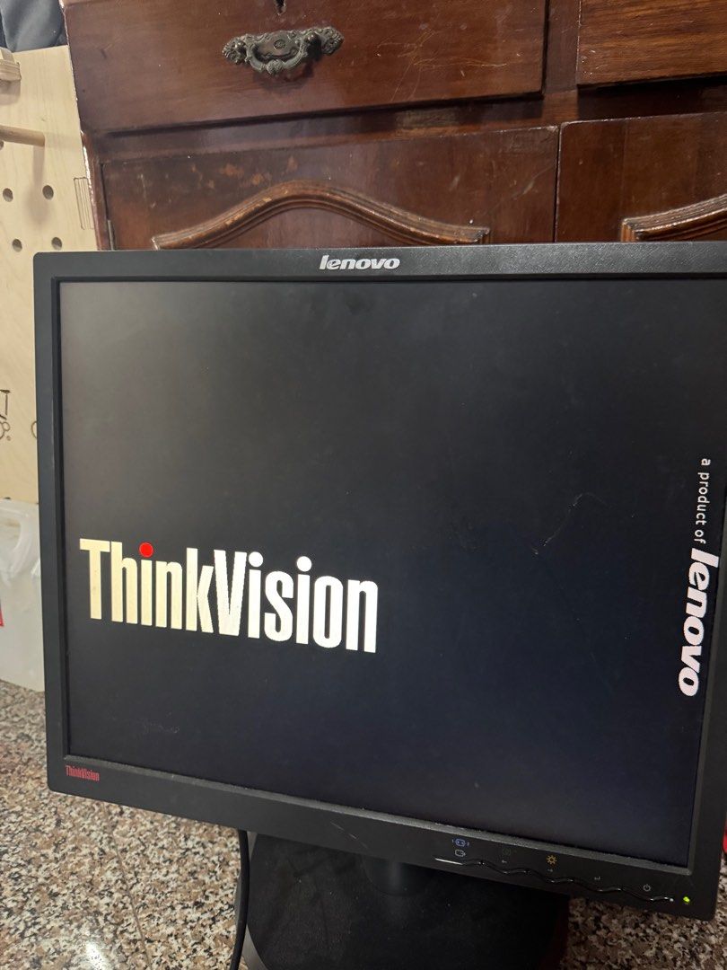 FREE Lenovo ThinkVision Monitor (Category: Monitor Screens) located in Singapore. Submitted by Carousel_Angel (Listing ID 1376446942, Image 2). Description: FREE Lenovo ThinkVision monitor in excellent condition. Features a sleek black design, adjustable stand, and clear image quality. Includes VGA and DVI ports, and power cable. 41 cm by 34cm Just get 3 packets of 220g Nature Wonder Macadamia Nuts for me as a token of appreciation will do (See l