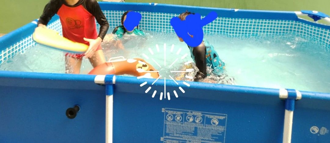 Inflatable pool (Category: Other Baby Bathing & Changing Needs) located in Dasmarinas. Submitted by nicesmyl (Listing ID 1376471989, Image 1). Description: including pool filter.