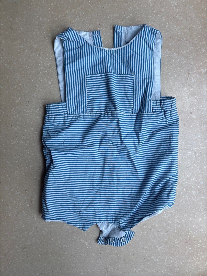 Jacadi - 18M - Striped Baby Romper Jumpsuit (Category: Babies & Kids Fashion) located in Singapore. Submitted by adele.raphael (Listing ID 1376620852, Image 1). Description: .