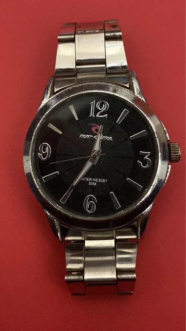 Rip curl jam tangan vintage second watch not Y2K nike triax oakley seiko  casio alba retro