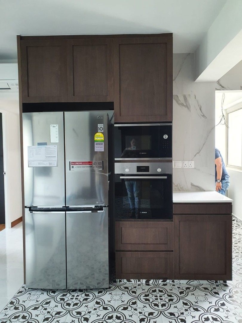 kitchen cabinet/ renovation/renovation contractor/contractor/tiler/tiling works/carpentry/carpenter/toilet renovation/kitchen renovation/hacking/full renovation/bto flooring/kitchen tiles/direct tiles62863114712066114