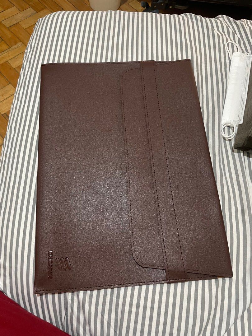 Laptop sleeve 2 (Category: Laptop Bags & Sleeves) located in Quezon City. Submitted by jazzy0216 (Listing ID 1376504634, Image 1). Description: Leather laptop sleeve .