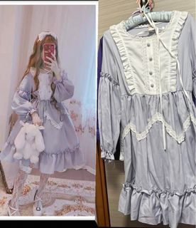 甜美Lolita  逗醬工作室 水色連身裙64223014372097110