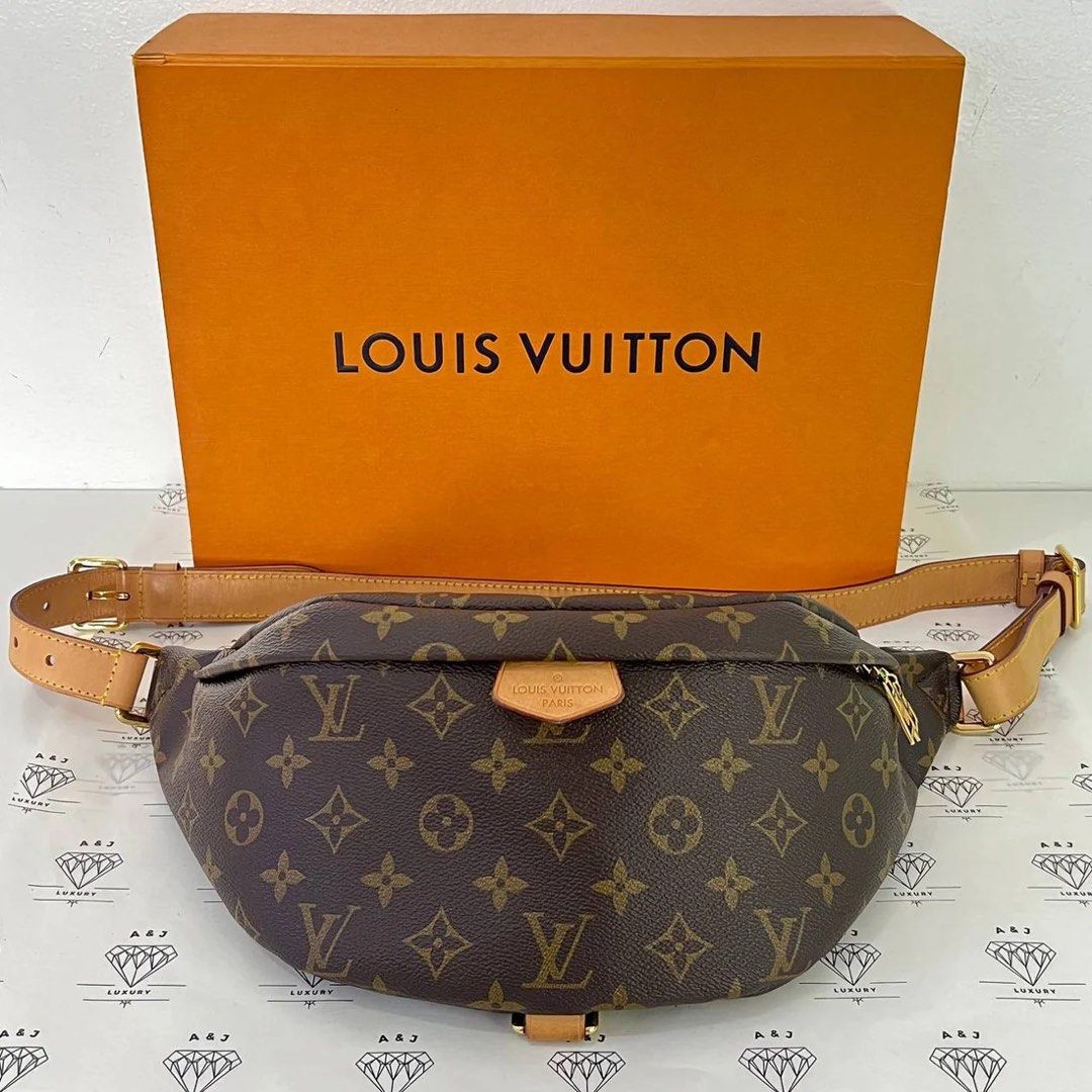 Louis Vuitton Bumbag in Monogram MICROCHIPPED (Category: Luxury Bags & Wallets) located in Imus. Submitted by thefluffymomma (Listing ID 1329247641, Image 1). Description: ON SALE‼️ - Las Price posted 💯 Authentic Bought in April 19, 2022 in LV Singapore Condition: 8.9/10 Discontinued and hard to find Inclusions: • original dust bag • original box • original limited edition Yayoi Kusama green polka dot paper bag • original tape receipt • free bla