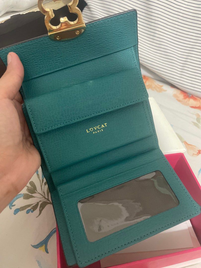 Lovcat wallet (Category: Wallets & Card holders) located in Taytay. Submitted by welloveditems (Listing ID 1376473597, Image 2). Description: Selling my preowned LOVCAT PARIS medium wallet in very good condition No issue or flaws Rfs: extra wallet Loc: Taytay Rizal.