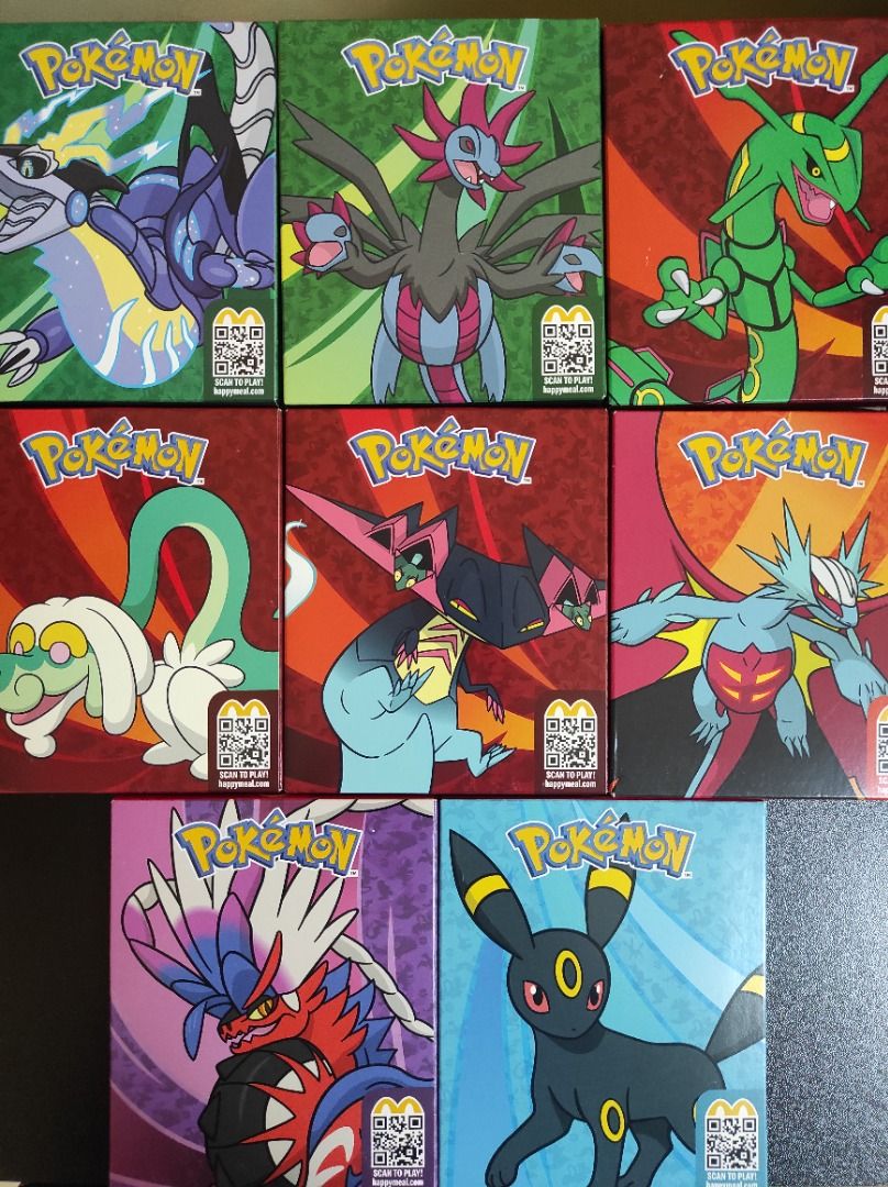 Mcdo Pokemon 2025 (Category: Card Packs) located in Caloocan City. Submitted by jojolovemo (Listing ID 1376584940, Image 1). Description: P250 for each sealed box, complete contents. P200 for each booster pack. P50 for box with poster & stickers, no booster pack. Location Muntinlupa City .