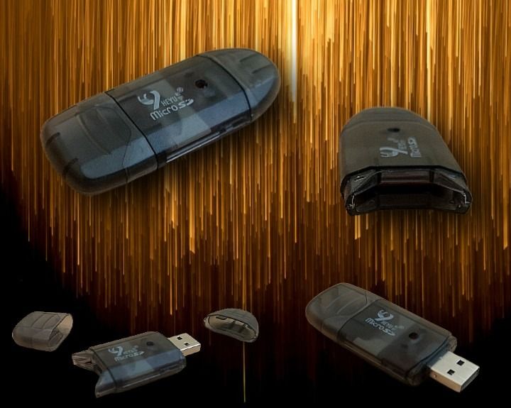 Micro SD Memory Card Reader (Category: Cables & Adaptors) located in Singapore. Submitted by khunong (Listing ID 1310973687, Image 1). Description: This sleek, plug-and-play USB 2.0 Micro SD memory card reader offers a lightweight, compact, and portable design, complete with LED indicator lights. It draws power directly from the USB port—no extra cables needed. Key Features: Plug & Play: No drivers required for Windows XP/2000/98 & Mac OS 9.2 and