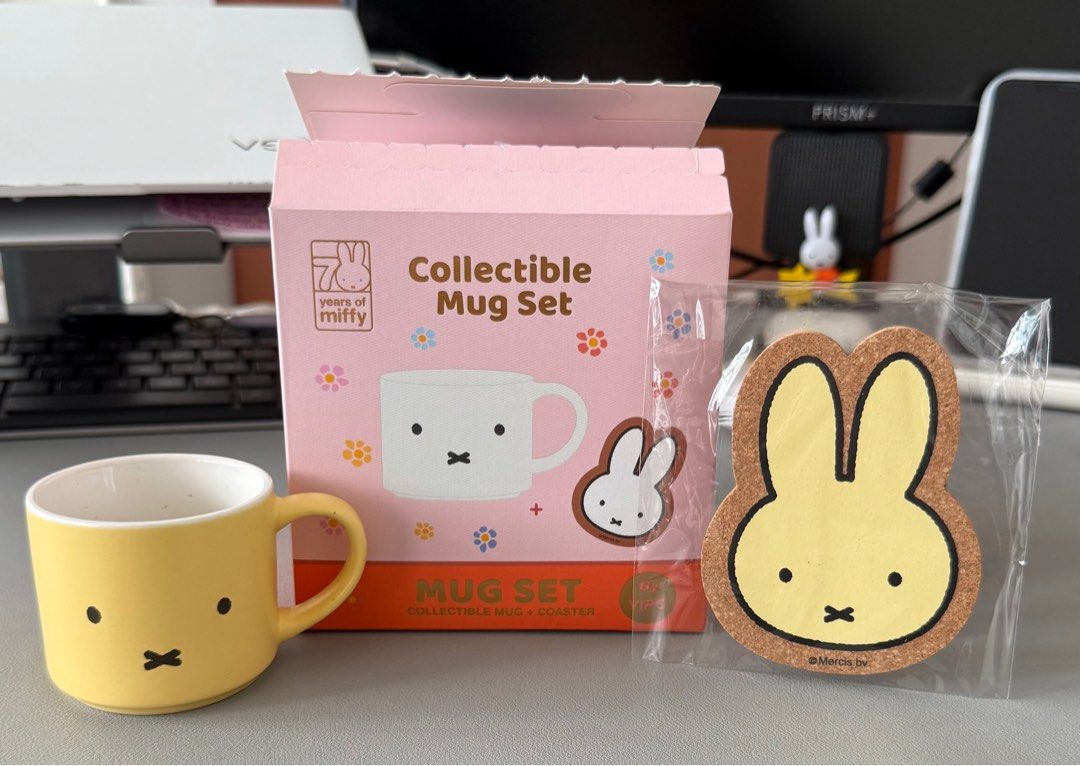 Miffy Collectible Mug Set Yellow (Category: Vintage Collectibles) located in Singapore. Submitted by GenieTots (Listing ID 1376505014, Image 1). Description: .
