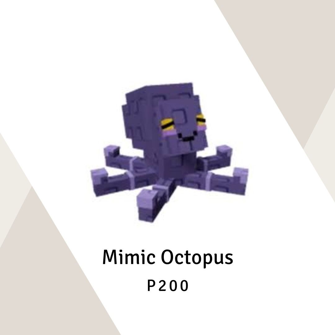 Mimic Octopus (Category: In-Game Products) located in Caloocan City. Submitted by yoshida_store (Listing ID 1376569681, Image 1). Description: .