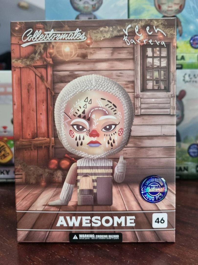 Mindstyle Collectormates Reen Barrera Awesome LE3000 (Category: Designer & Blind Box Toys) located in Quezon City. Submitted by vinylplus_3 (Listing ID 1376451876, Image 1). Description: MNDSTYL Collectormates Reen Barrera Awesome Limited Edition 3000 pcs. Condition is New. New: A brand-new, unused, unopened, undamaged item in its original packaging (where packaging is applicable). Packaging should be the same as what is found in a retail store, 