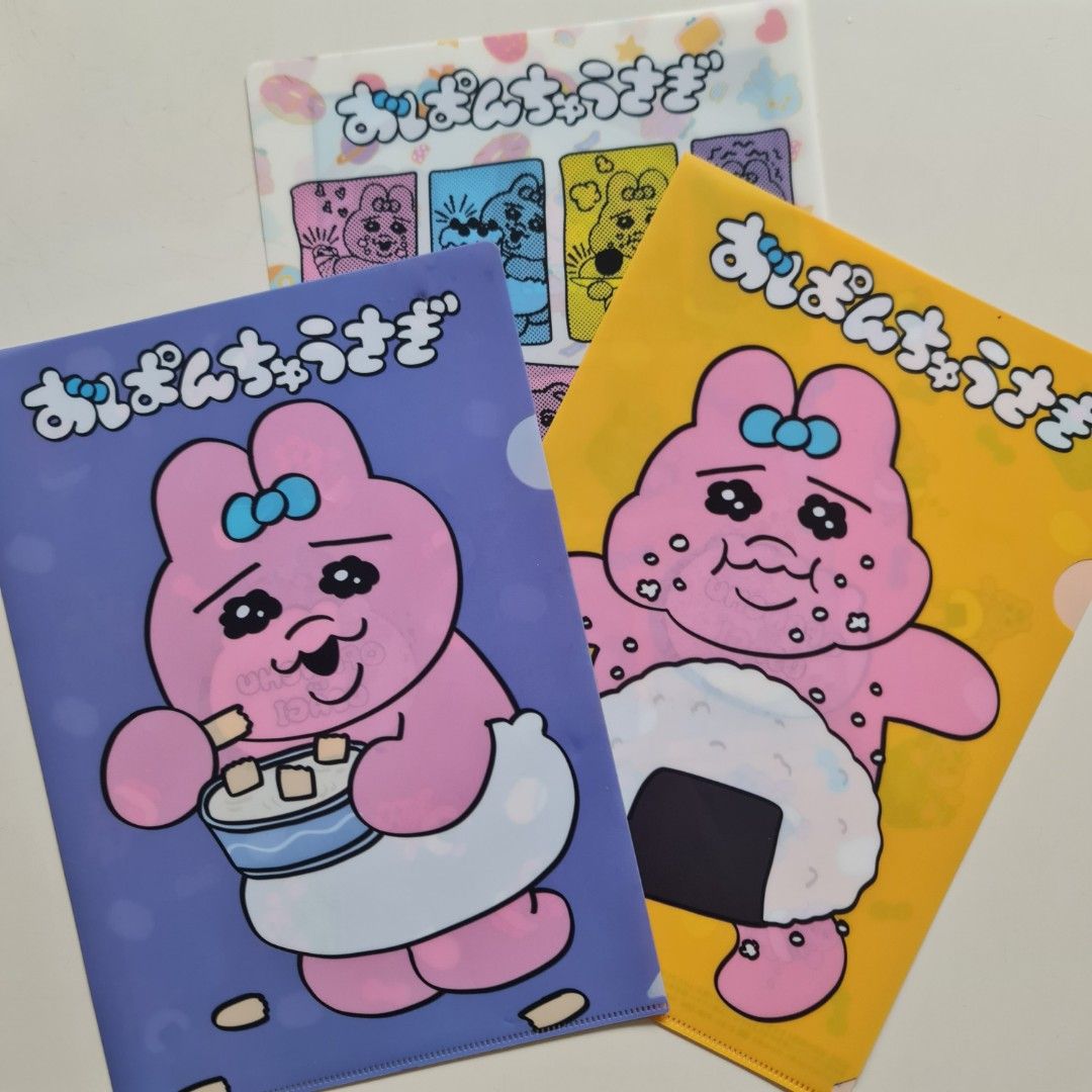 Opanchu Usagi Clear Folders (Category: Stationery & School Supplies) located in Manila. Submitted by seals_corner (Listing ID 1376481811, Image 1). Description: ˚₊‧꒰ა wts lfb ph ໒꒱ ‧₊˚ Opanchu Usagi Clear Folders ₱100 each purple- 2 pcs. comic- 1 pc. yellow- 3 pcs. 🫧: onhand 🫧: good condi 🫧: kindly check the pics, selling as is~ 𐙚 ‧₊˚ mop: gcash + sf 𐙚 ‧₊˚ mod: j&t or lalamove 𐙚 ‧₊˚ loc: sta cruz, manila.
