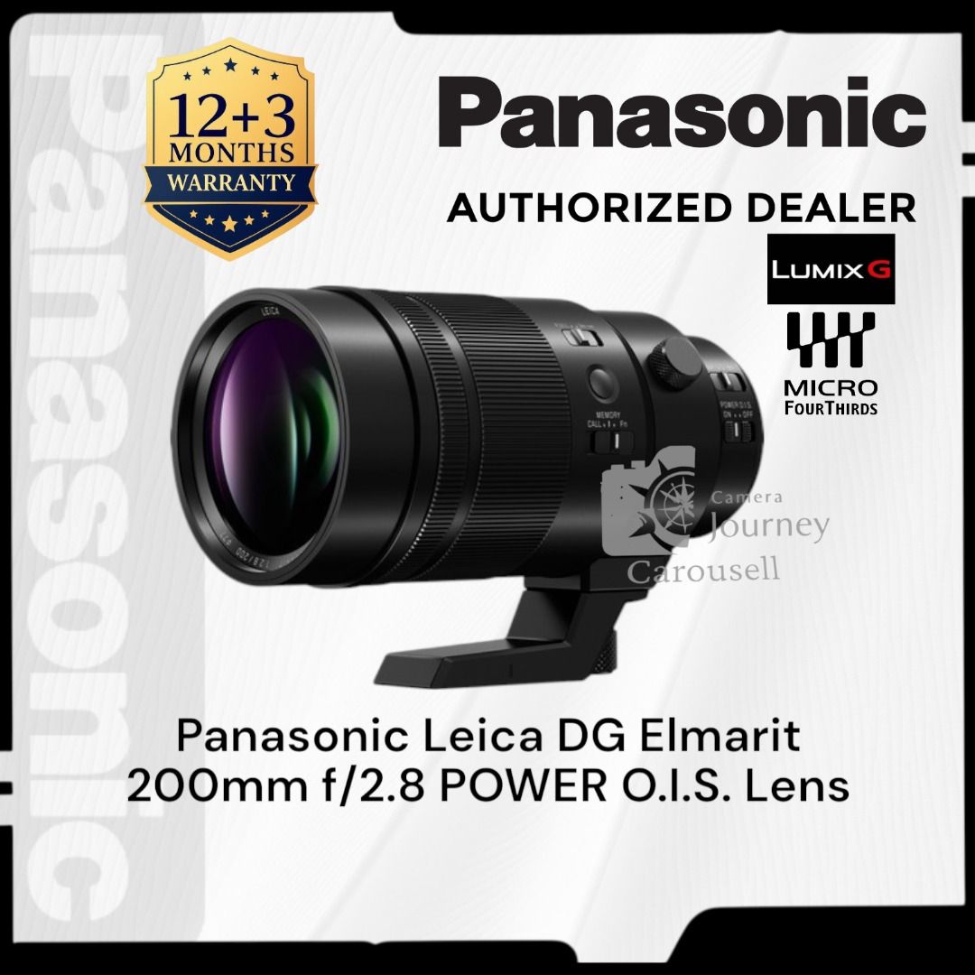 Panasonic 200mm Leica DG Elmarit H-ES200 M4/3 200MM