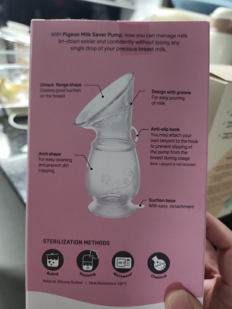 Pigeon Milk Saver Pump (Category: Maternity Care) located in Singapore. Submitted by polakola1031718 (Listing ID 1376604043, Image 3). Description: Brand New collect at woodlands/Cck/Bedok.