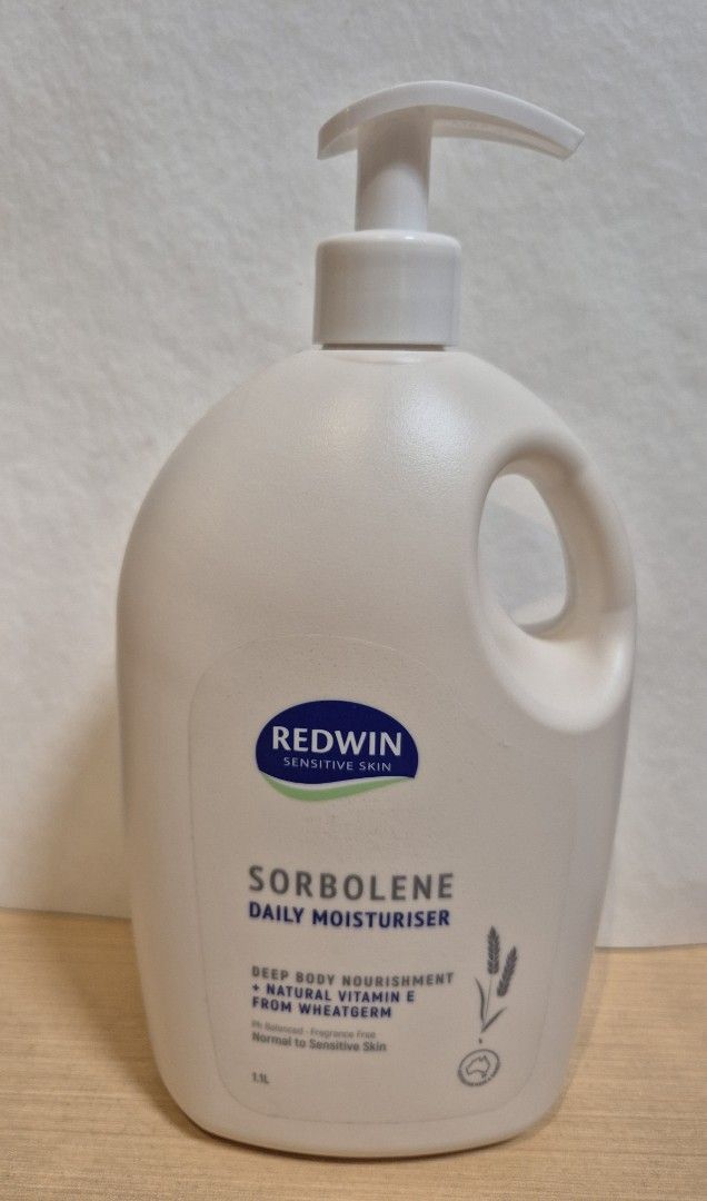 Redwin Australia Sorbolene Body Lotion (Category: Body Care) located in Manila. Submitted by aasmoothie (Listing ID 1376523556, Image 1). Description: Brand: Redwin Condition: Pumped for use just twice Description: Sorbolene based body lotion suitable for very dry skin or skin that always feels dry. RFS: Decluterring and condition improved..