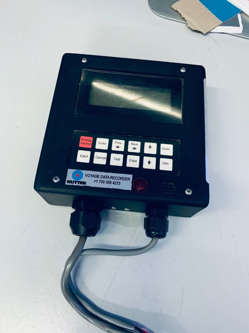 RUTTER OPERATION AND ALARM UNIT-RUT-01053-AA (Category: Office & Business Technology) located in Singapore. Submitted by unimarine (Listing ID 1376492317, Image 2). Description: RUTTER UNIT-RUT-01053-AA OPERATION AND ALARM Condition :- · Good condition and working perfectly. · Minor ding-dent visible at top of the body. No problems to use the item. · Product real images uploaded, you will get what is shown in the images. · 100% genuine product. N