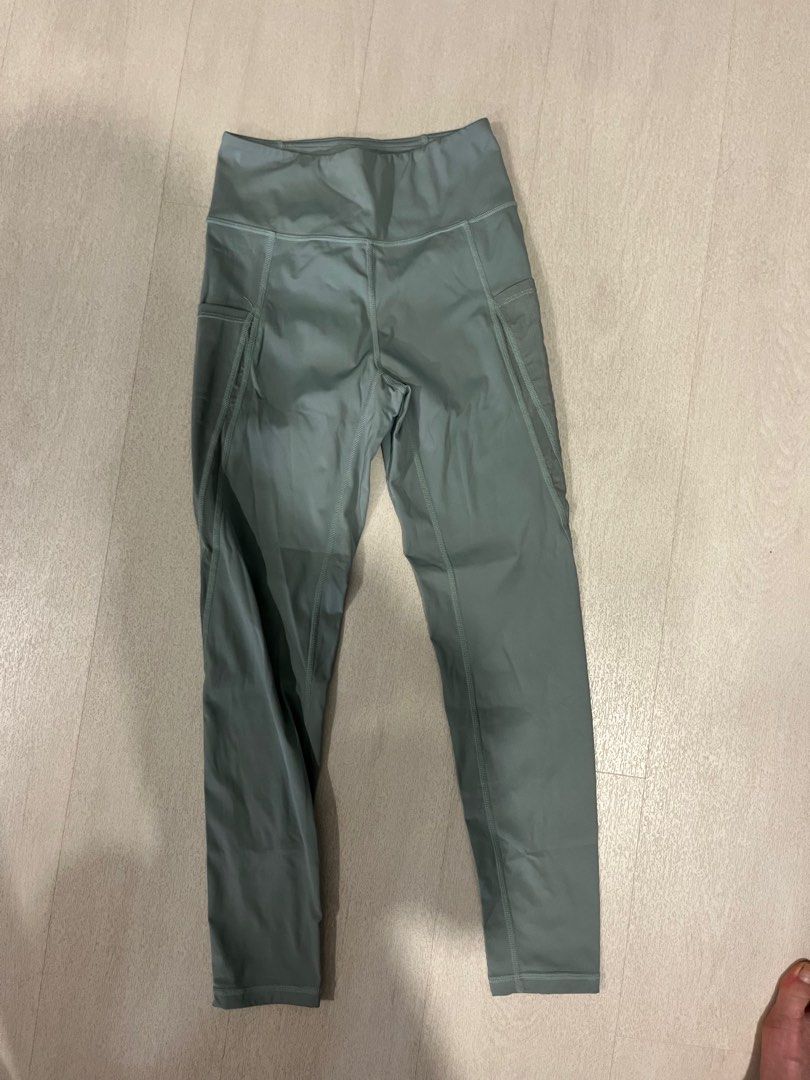 Sage green tights (Category: Activewear) located in Singapore. Submitted by cqquek (Listing ID 1376568597, Image 1). Description: .