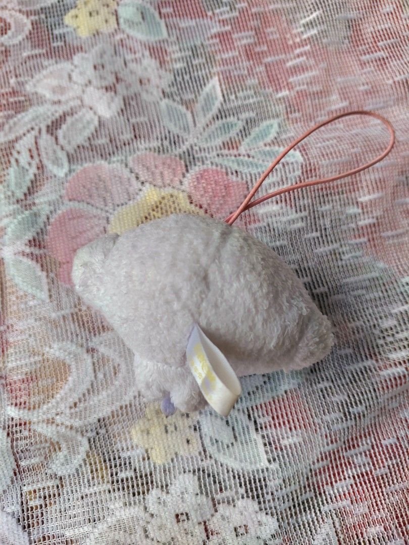 Sanrio Cogimyun fan plush charm (Category: Plushies & Soft Toys) located in Baguio. Submitted by tinkerjoystudio (Listing ID 1376589305, Image 2). Description: ✨️details: ~ official Sanrio Eikoh 2023 Cogimyun tush tag ~ cogi the wheat flour fairy so plump! ~ preloved but well loved, displayed only ♡ actual color may vary due to lighting ♡ be a responsible buyer.