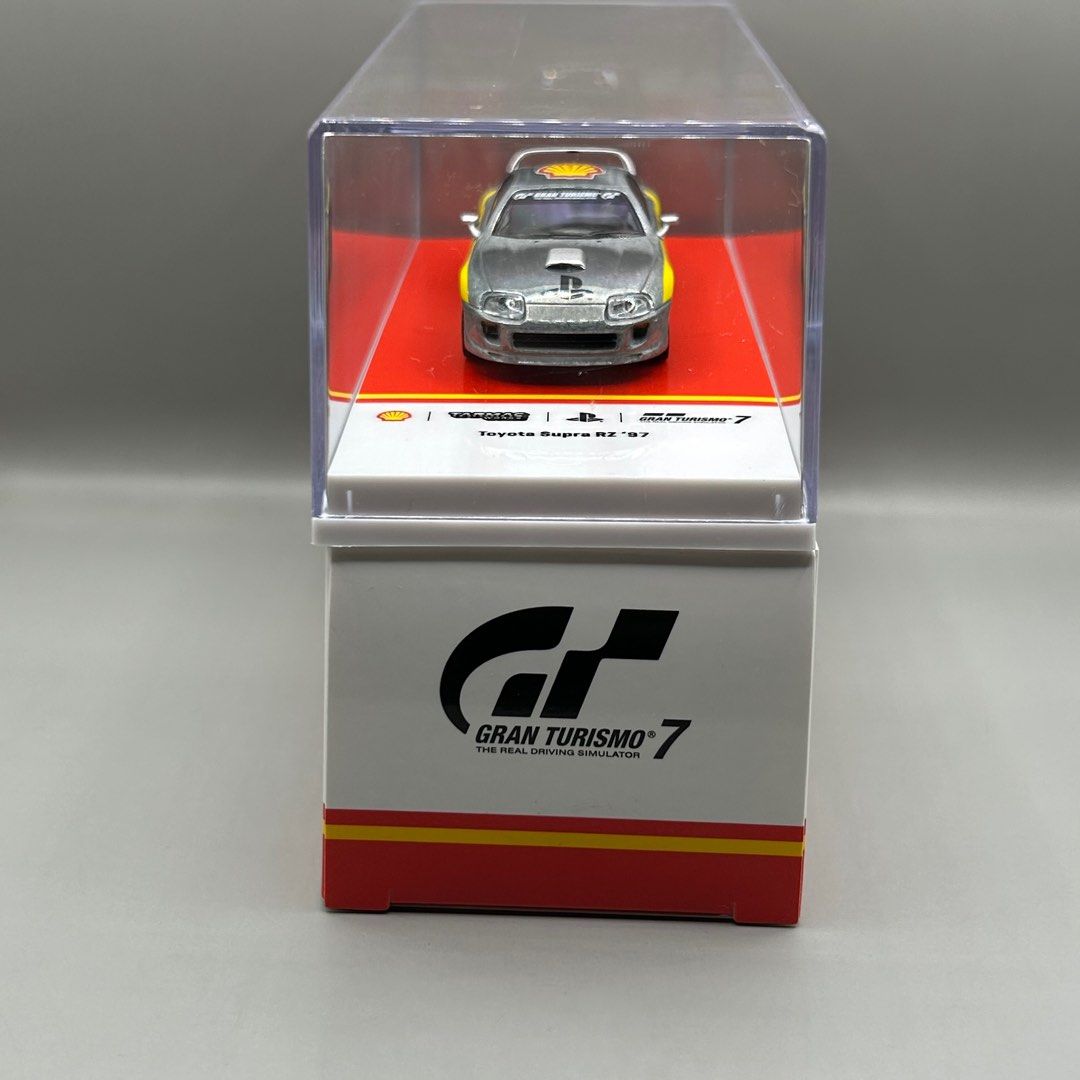 Shell x Gran Turismo 7 x Tarmac Works JDM Collection Toyota Supra