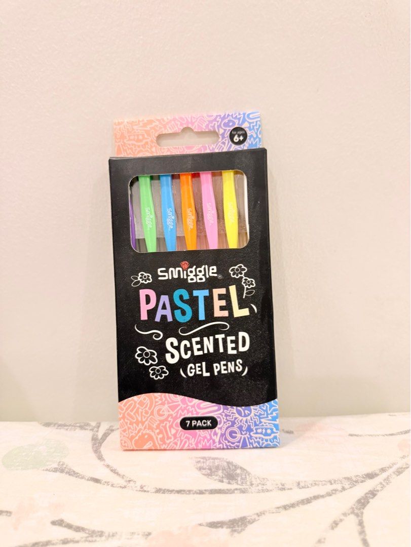 Smiggle pastel scented gel pens (Category: Stationery & School Supplies) located in Santa Maria. Submitted by stuff4less07 (Listing ID 1376546088, Image 1). Description: .