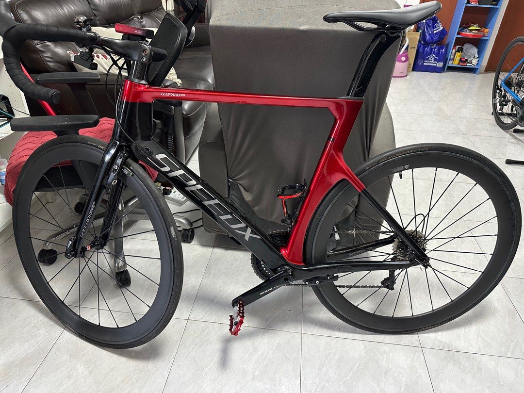 SpeedX Leopard Pro Full Carbon T1000 Road Bike, Sports Equipment