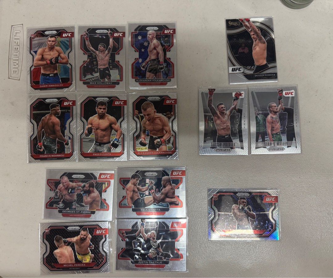 UFC Cards (Take all) (Category: Raw Singles) located in Manila. Submitted by declutterbyecb (Listing ID 1376484291, Image 1). Description: All included.