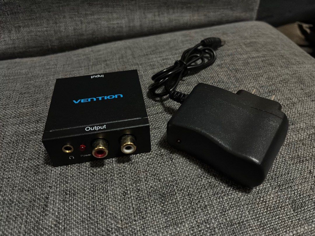 Vention DAC (digital to analog converter (Category: Other Audio Equipment) located in Quezon City. Submitted by ralphping (Listing ID 1376609959, Image 3). Description: Vention DAC (digital to analog converter) Almost new. Used once for a project. Comes with power supply but no more box. .