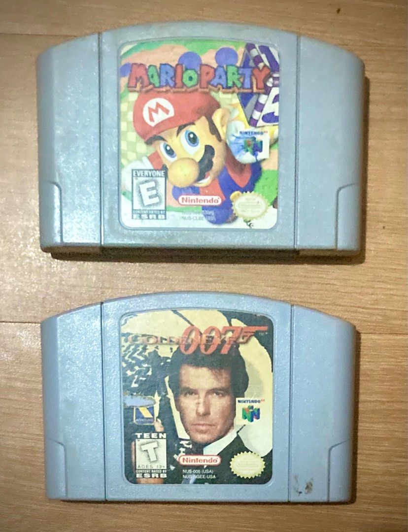 Vintage Nintendo 64 Games (Retro) (Category: Nintendo) located in Las Pinas. Submitted by theblackmamba_24 (Listing ID 1376605020, Image 3). Description: 📦 For Sale Retro Games 🎮 Nintendo 64 ▪️Mario Kart 64 - Php 1,499.00 ▪️Mario Party - Php 1,499.00 ▪️Quest 64 - Php 499.00 ▪️Chopper Attack - Php 499.00 ⛔️ SOLD ⛔️ ▪️Zelda Ocarina of Time - Php 1,499.00 ❌ ▪️007 Golden Eye - Php 999.00 ❌ ▪️Super Mario 64 - Php 1,499.00 ❌ ▪️Starfox 64 - Php 499.00