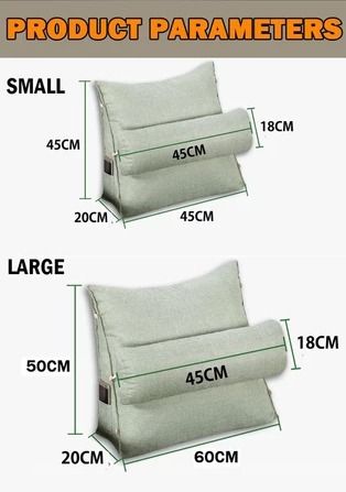 Wedge Cushion /Sofa Cushion Bolster Pillow Bedding