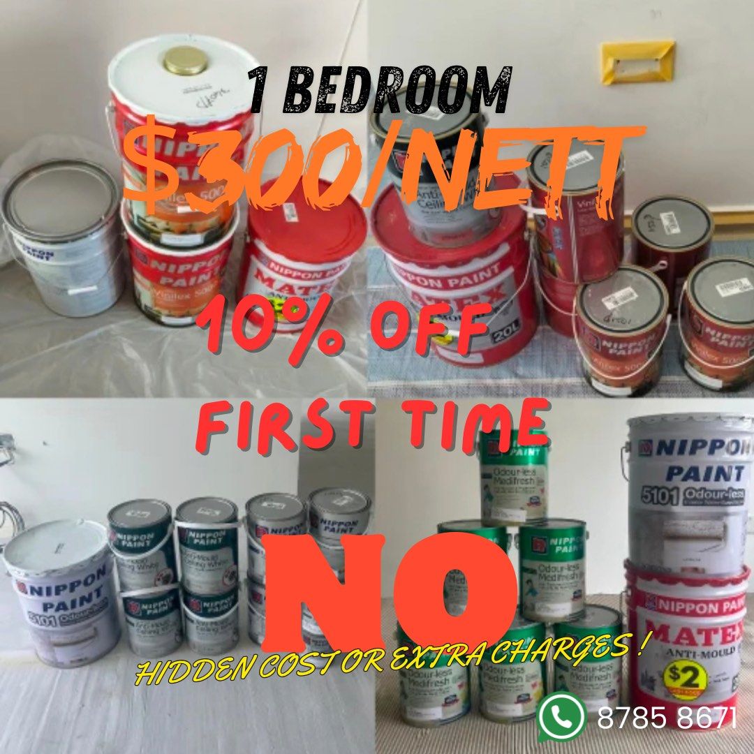 1 Bedroom Painting Services628630785751071113