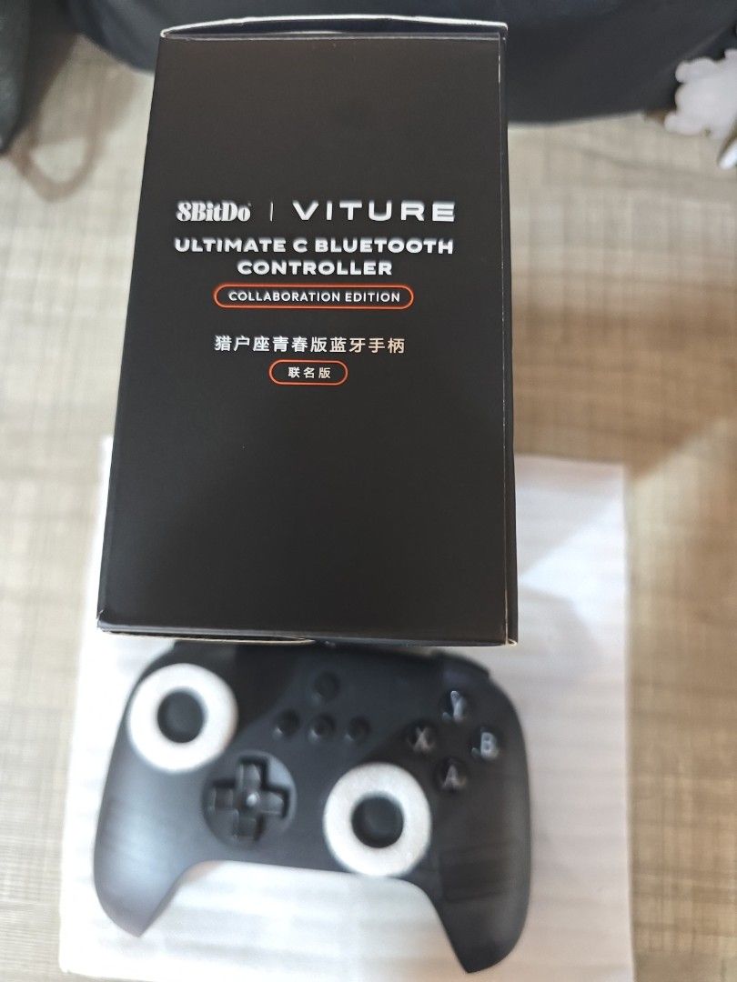 8BitDo Controller (Category: Controllers) located in Singapore. Submitted by the_syndicate (Listing ID 1376737109, Image 3). Description: 8Bitdo Controller Transparent Black Steam Deck Limited Edition Self Collect..