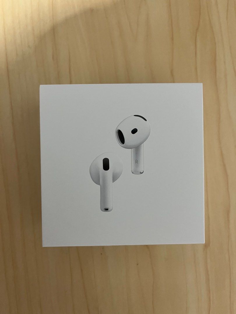 AirPods 4 Active Noise Cancellation (Category: Earphones) located in Singapore. Submitted by lethopearise (Listing ID 1376747129, Image 1). Description: Brand new in box sealed .