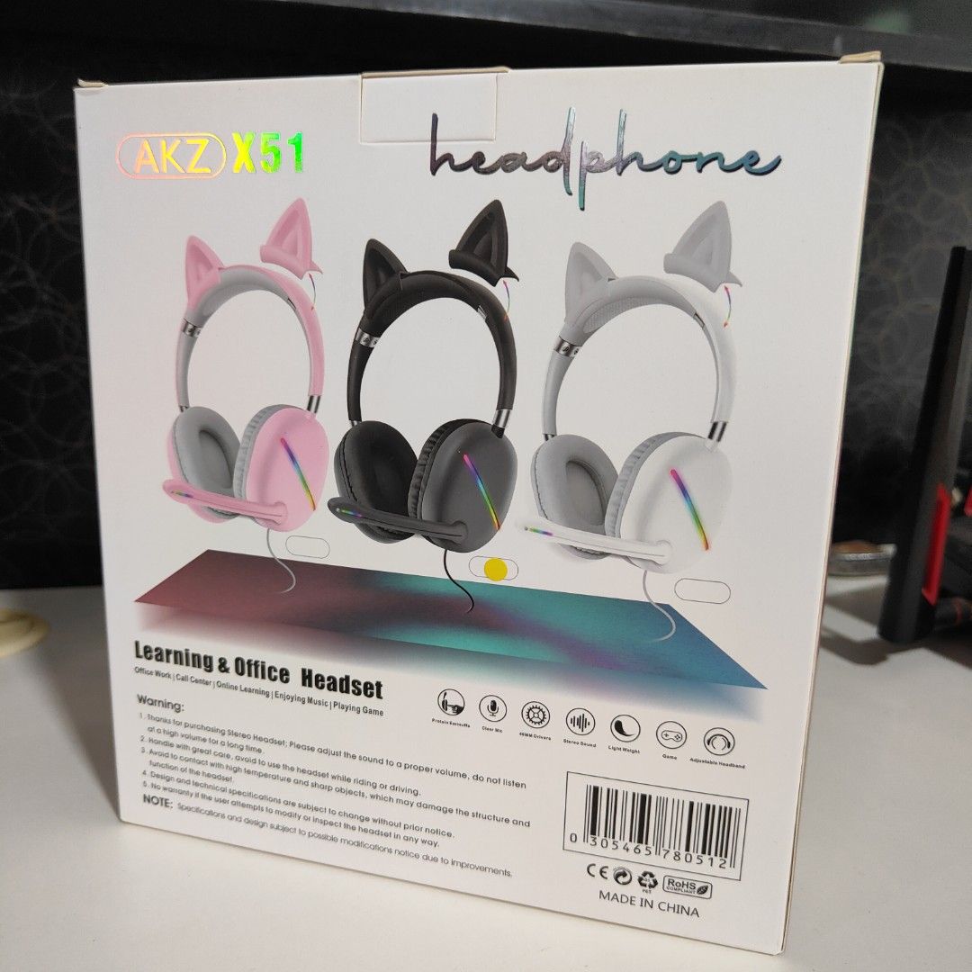 AKZ X51 Headphone Learning & Office Headset62863062057475111