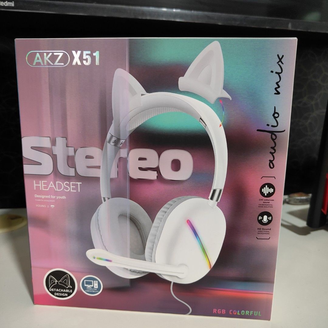 AKZ X51 Headphone Learning & Office Headset628630620574751121