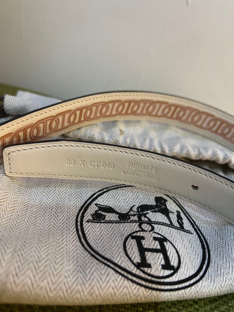 Authentic Hermes Belt (Category: Luxury Accessories) located in Manila. Submitted by LuxuryGoodiesPh (Listing ID 1376735808, Image 3). Description: Bought in Japan With dustbag Size 80.