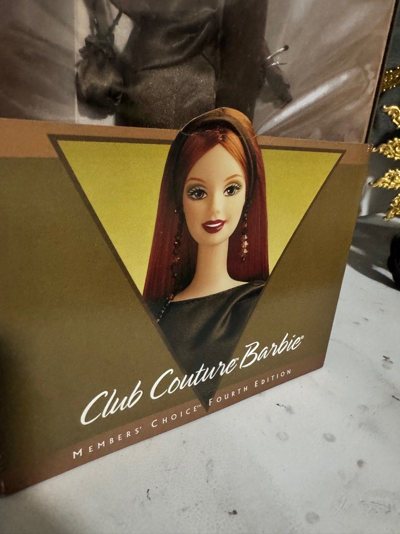 Barbie doll Club Couture (Category: Toys & Games) located in Singapore. Submitted by ratoo.a (Listing ID 1376806007, Image 2). Description: Never remove from box. Covered with transparent plastic to prevent dust and discolouration. The top cover missing. Not for fussy buyer. .