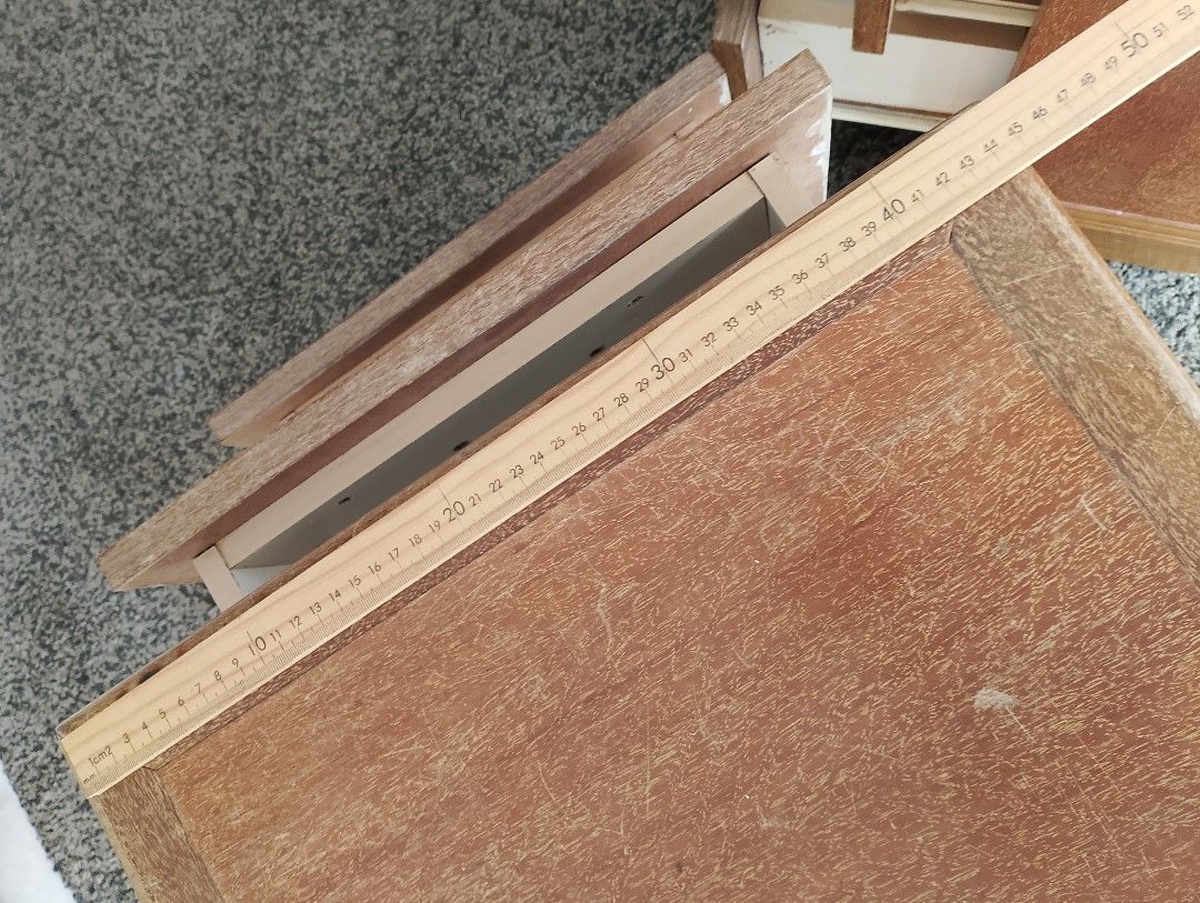 bed side table / end table (Category: Shelves, Cabinets & Racks) located in Kuala Lumpur. Submitted by chillintherepluto (Listing ID 1376691013, Image 2). Description: solid wood selling both for rm150 rm80 per pcs self pickup area wangsa maju.